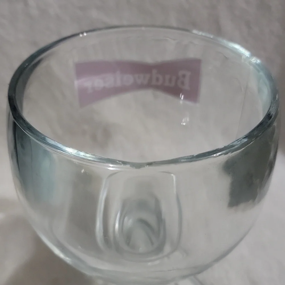 Budweiser Beer goblet